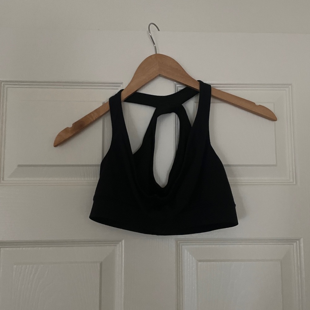 Black Sports Bra